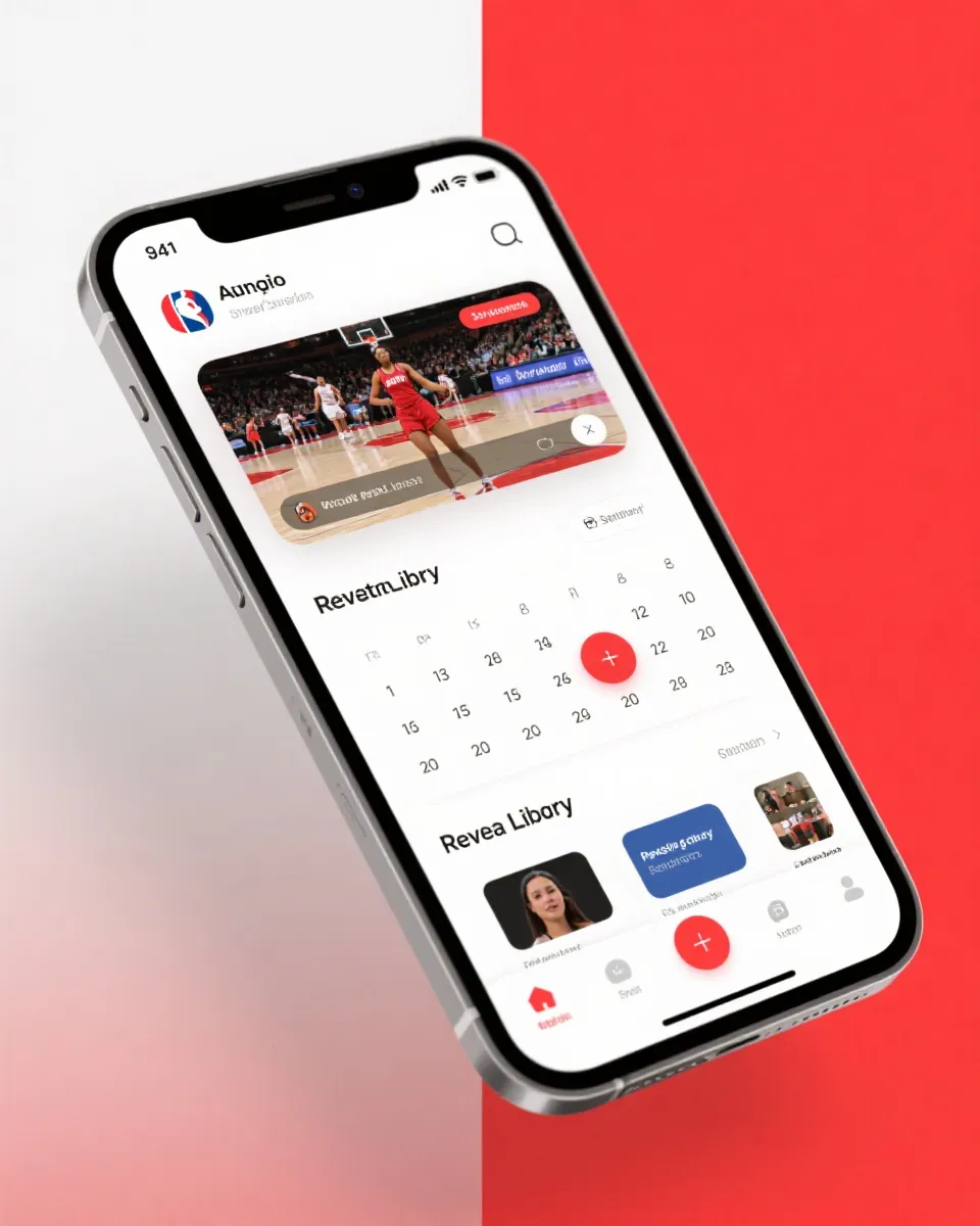 中国女篮直播App界面展示